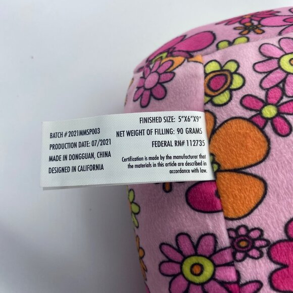 Moosh-Moosh Slumber Plushies Francine the Poodle Dog Puppy Floral Plush Pillow - Picture 5 of 9